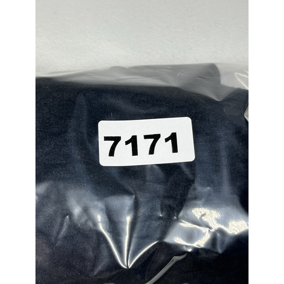 Cable Knit Cashmere Slouchy Beanie Hat OS Black Buckle Designer Luxury Made USA - Picture 7 of 7